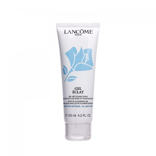 蘭蔻 深層清潔洗面乳 清瀅柔膚潔面125ml(混油)藍色(平行進口)