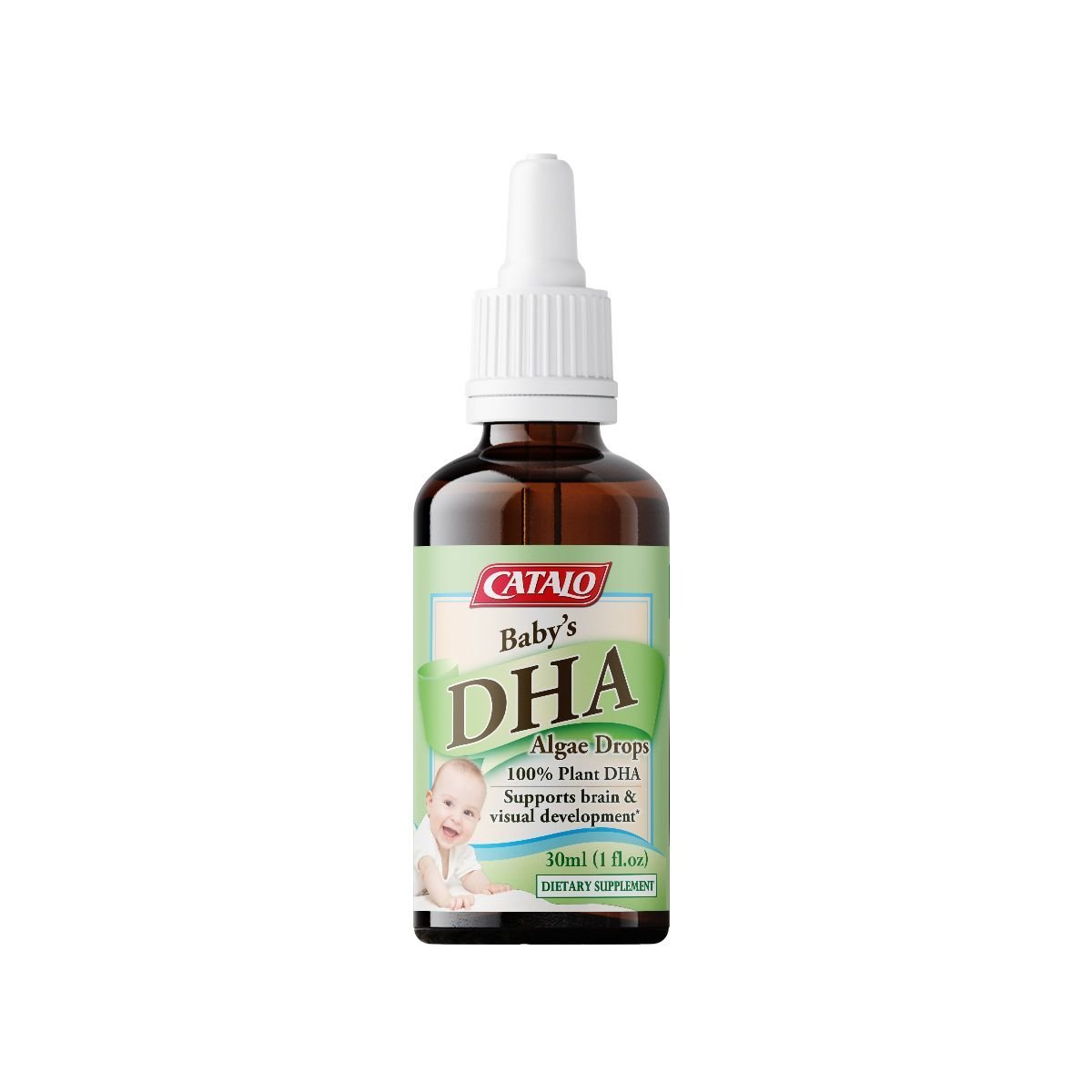 CATALO - 嬰兒藻油DHA活腦補眼滴劑 30ml（平行進口）香港行貨